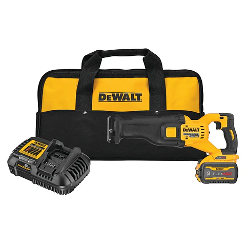 DEWALT FLEXVOLT 60V MAX* Sierra recíproca, inalámbrica, solo herramienta (DCS389X1) 