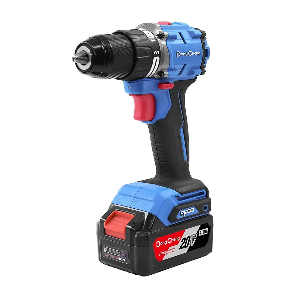 COMBO DCKIT43BK:  TALADRO PERCUTOR 1/2″ DCJZ2060i 60Nm + ATORNILLADOR IMPACTO 1/4″ DCPL208 208Nm + LLAVE IMPACTO DCPB488FK 20V 480NM 2BAT. 4AH DONG CHENG 2