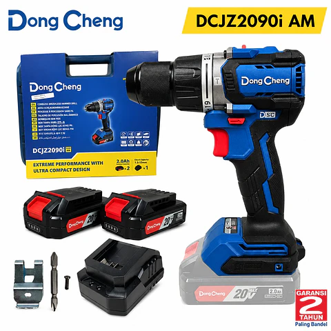 TALADRO PERCUTOR / ATORNILADOR DONG CHENG 20V 90Nm  (DCJZ2090iAM)
