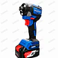 COMBO DCKIT43BK:  TALADRO PERCUTOR 1/2″ DCJZ2060i 60Nm + ATORNILLADOR IMPACTO 1/4″ DCPL208 208Nm + LLAVE IMPACTO DCPB488FK 20V 480NM 2BAT. 4AH DONG CHENG - Miniatura 4