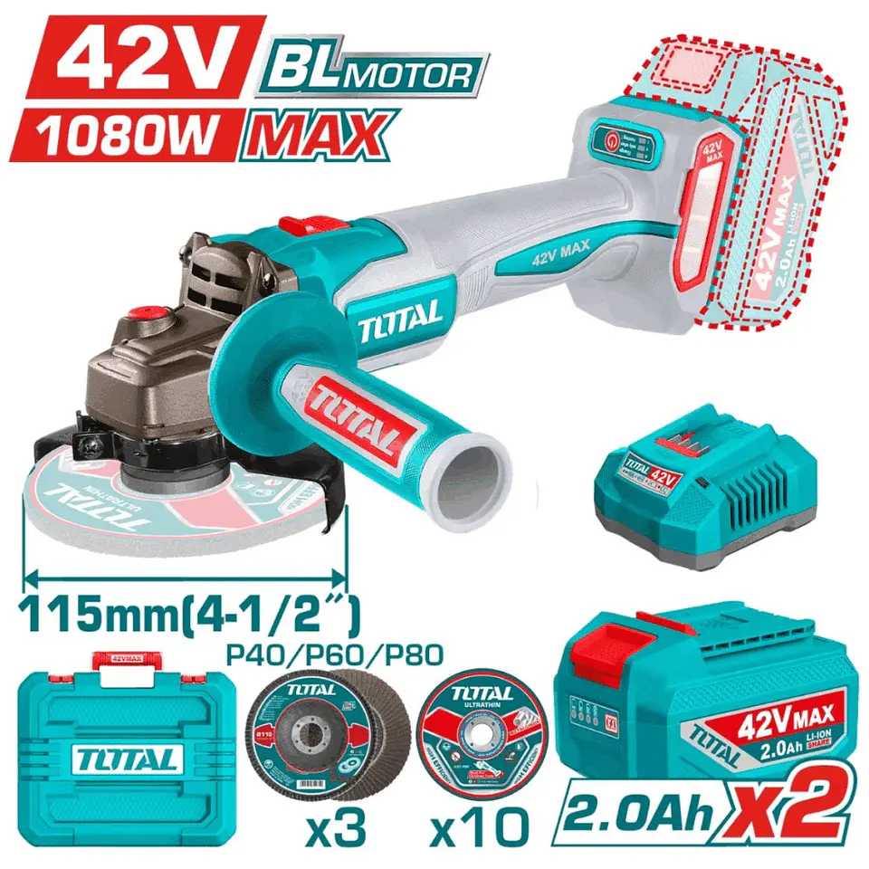 AMOLADORA 42V 4.5
