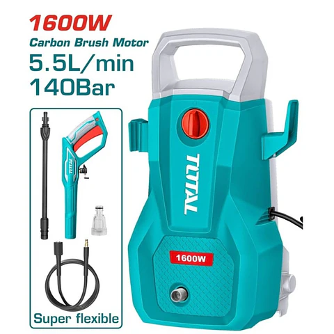 HIDROLAVADORA DE ALTA PRESION 1600W 2030PSI 5.5L/MIN TOTAL - TGT11336