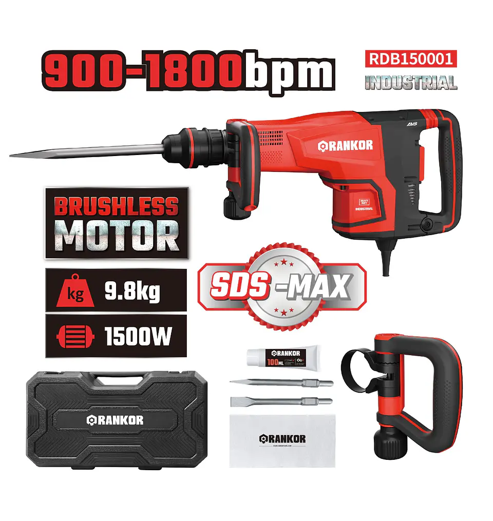 MARTILLO DEMOLEDOR DE 1500W / RDB150001 1