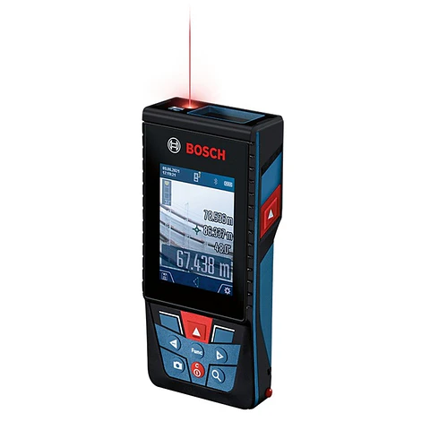 MEDIDOR DE DISTANCIA LÁSER 150M CON CÁMARA Y BLUETOOTH BOSCH GLM 150-27 C