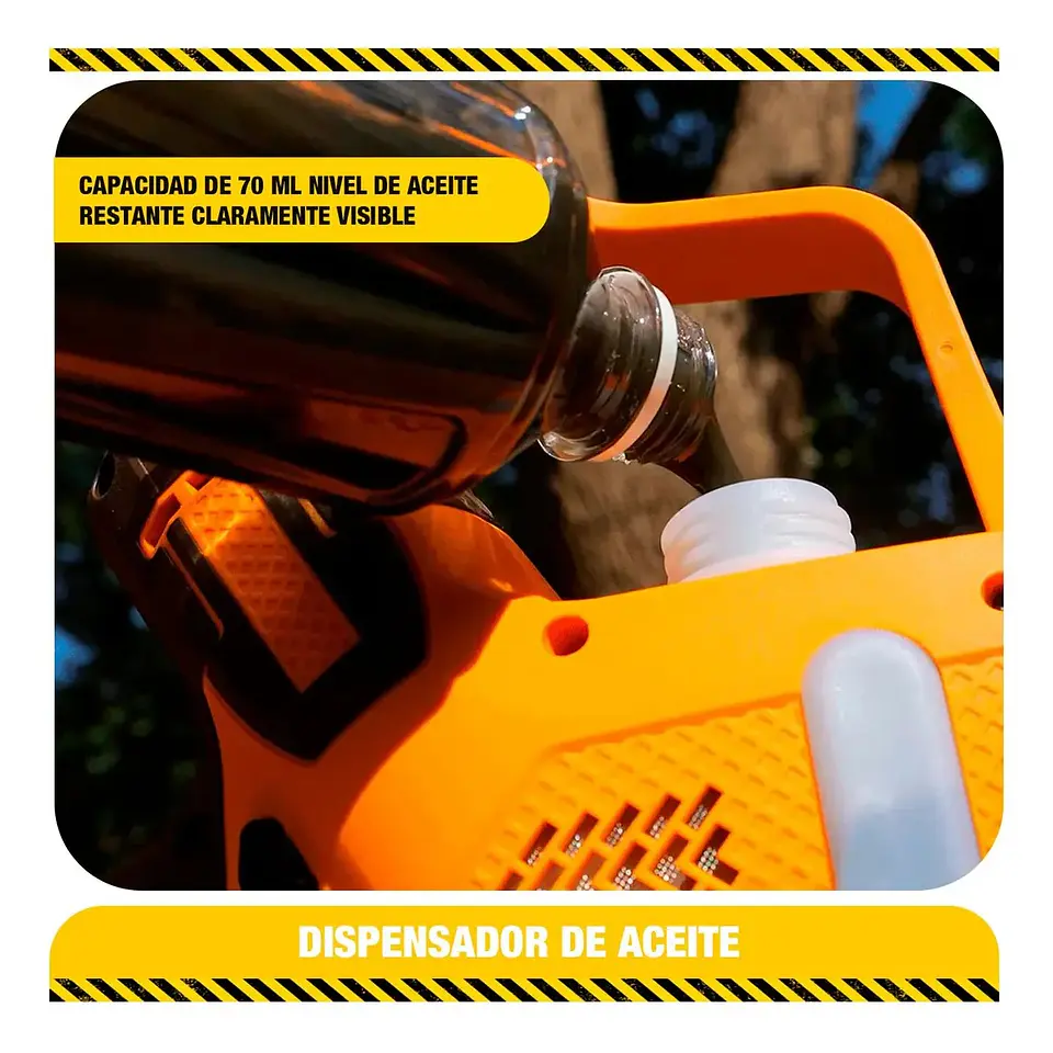 MOTOSIERRA INALÁMBRICA BRUSHLESS INGCO CGSLI20882 20V 8