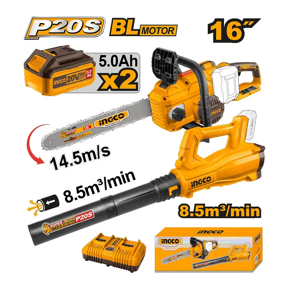 KIT MOTOSIERRA BRUSHLESS 16