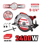 SIERRA CIRCULAR 9.1/4” 2200W (RCS240001) – RANKOR - Miniatura 1