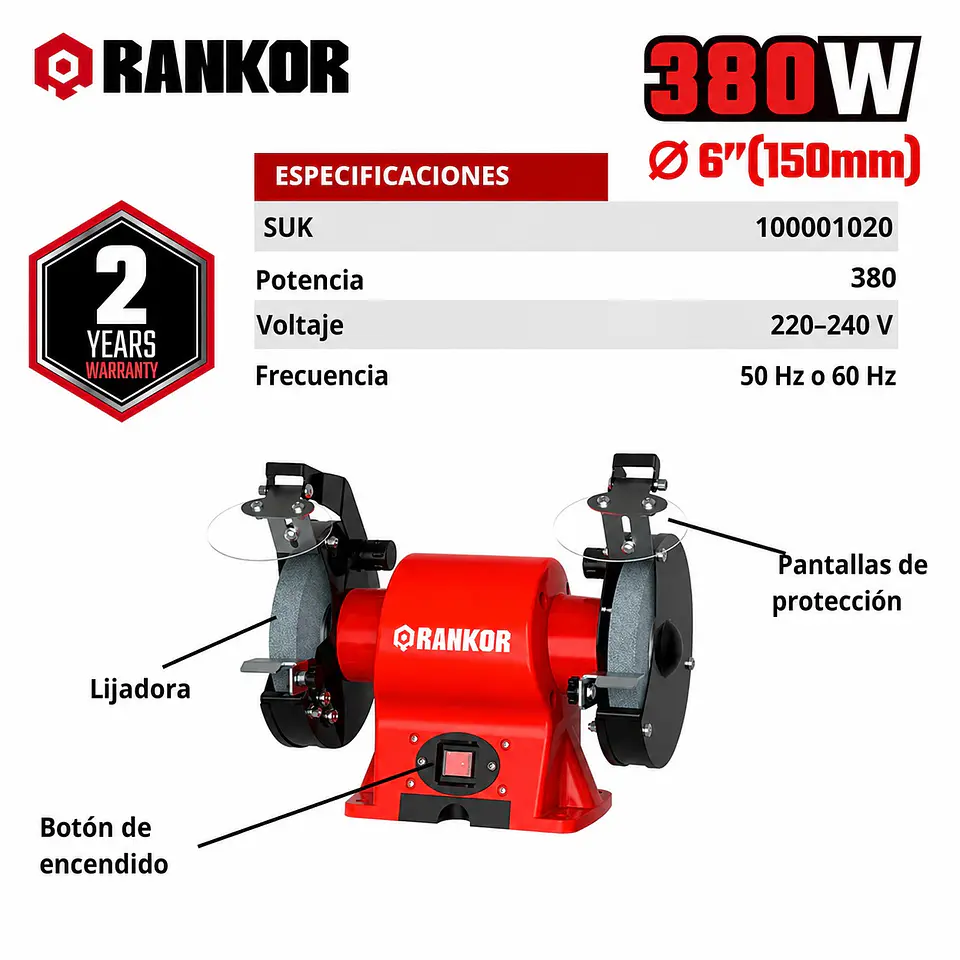 ESMERIL DE BANCO 6