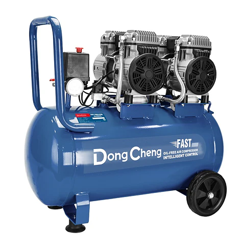 COMPRESOR SIN ACEITE 6720W DONG CHENG (DQE1200×2/50L)