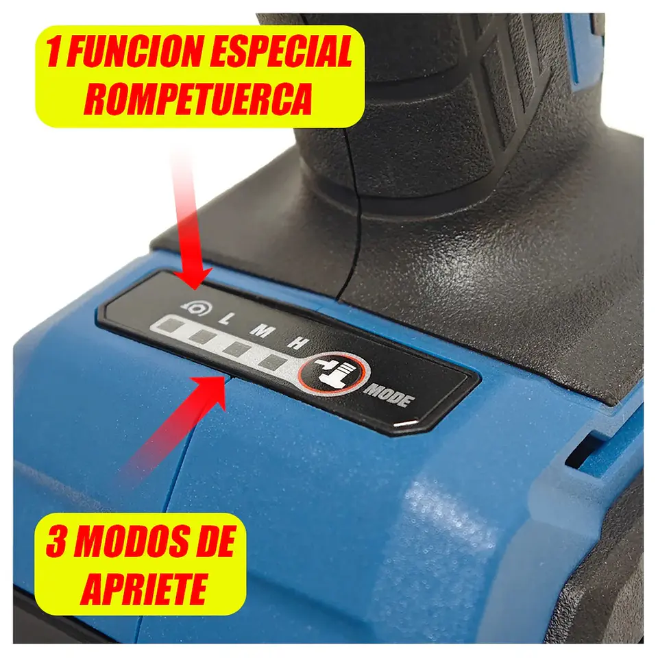LLAVE DE IMPACTO  1/2” 480Nm 5Ah DONG CHENG (DCPB488FK) 4