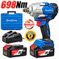 LLAVE DE IMPACTO 1/2” 690Nm 5Ah DONG CHENG (DCPB698FK) - Miniatura 1
