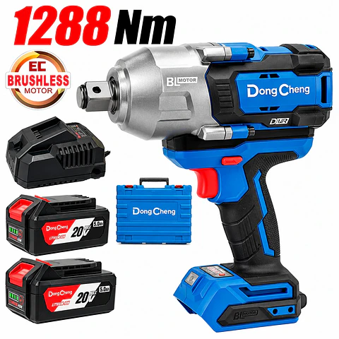LLAVE DE IMPACTO 3/4” 1288Nm 5Ah DONG CHENG  (DCPB1288FK)
