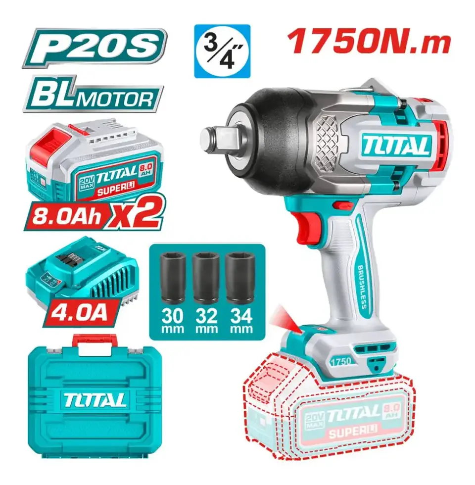 LLAVE DE IMPACTO 1750NM 3/4