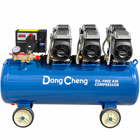 COMPRESOR SIN ACEITE 6720W DONG CHENG DQE1200×2/90L