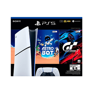 CONSOLA PLAYSTATION 5 EDICIÓN DIGITAL CON ASTRO BOT Y GRAN TURISMO 7
