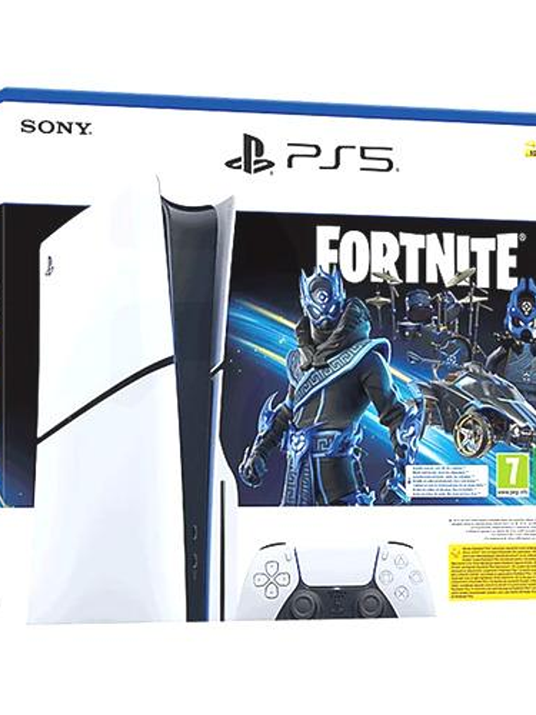 Consola Sony PS5 Pack Fortnite Cobalt Star - Edición Disco, Versión US 3