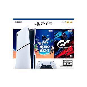 PLAYSTATION 5 CON ASTROBOT Y GRAN TURISMO 7