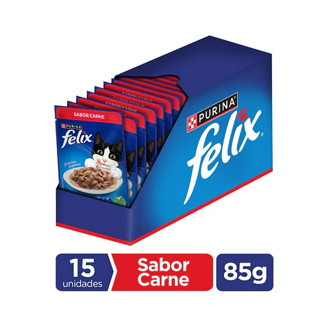 Purina Félix Trocitos Jugosos 85g