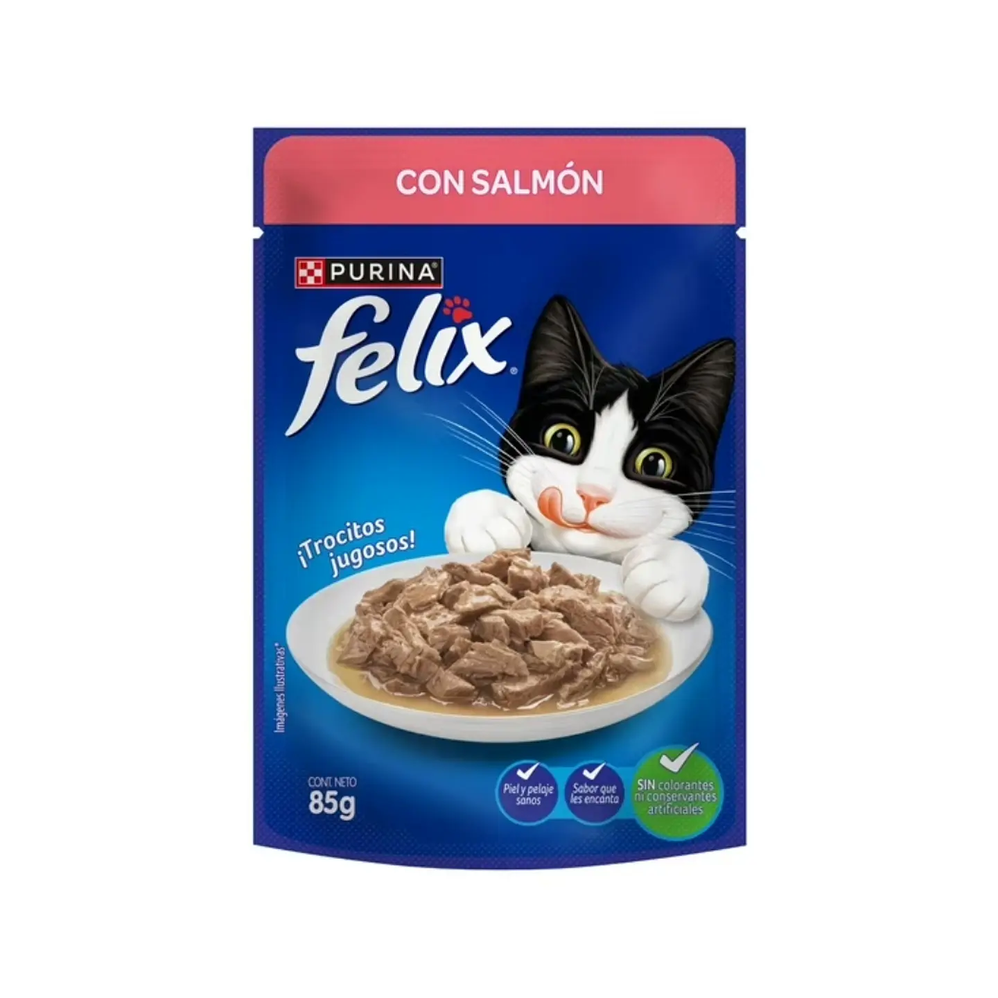 Purina Félix Trocitos Jugosos 85g 5