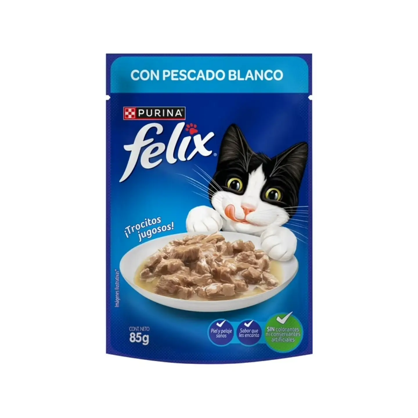 Purina Félix Trocitos Jugosos 85g 6