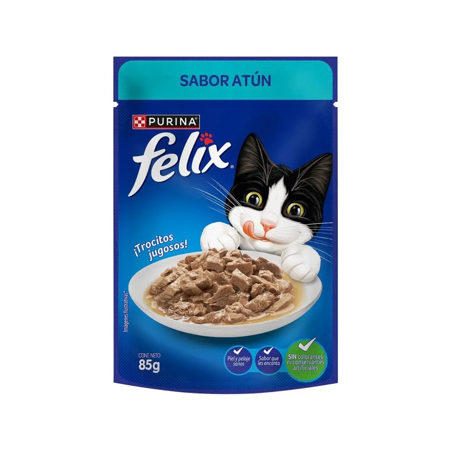 Purina Félix Trocitos Jugosos 85g 7
