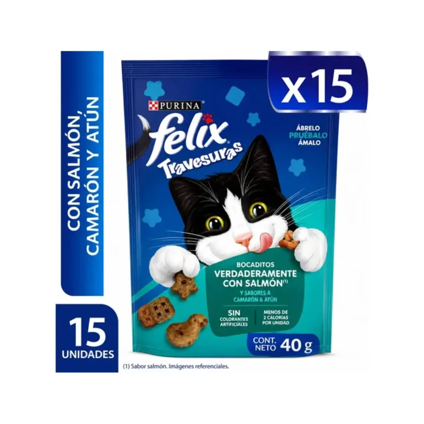 Félix Travesuras Bocaditos 40g - Purina - 3