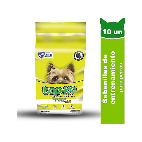 Sabanillas de Entrenamiento 10 Unidades 60x90 - Training Pads Top K9-