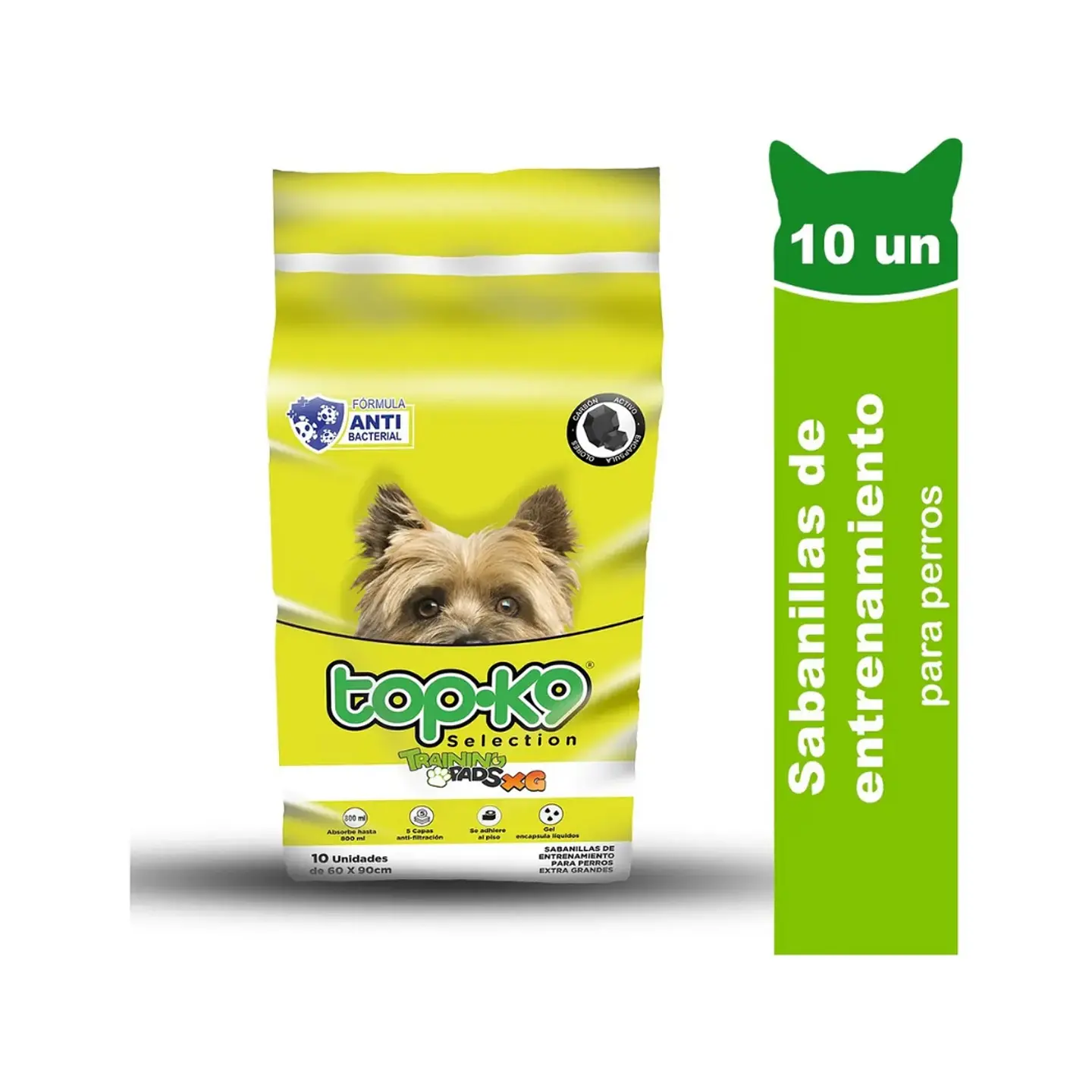 Sabanillas de Entrenamiento 10 Unidades 60x90 - Training Pads Top K9- 1