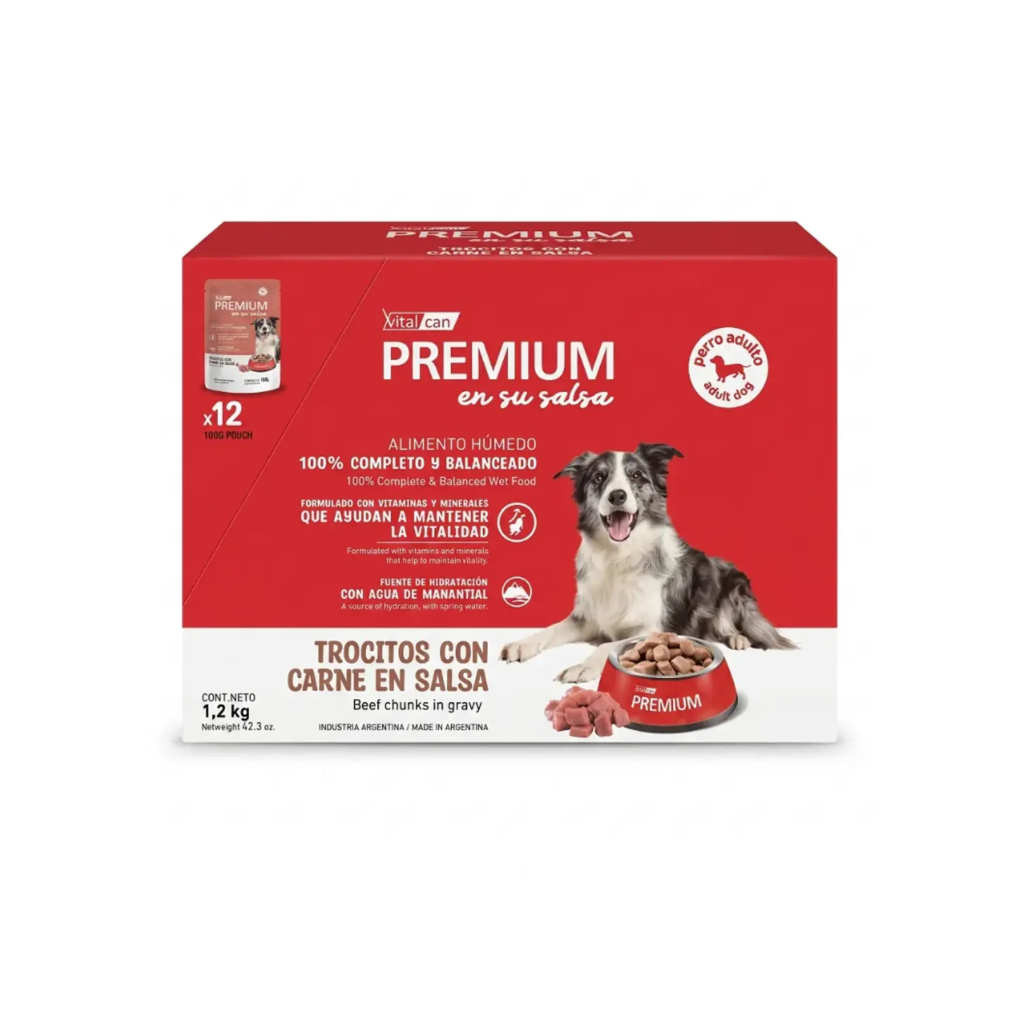 Alimento Húmedo para Perros VitalCan Premium Caja 12 unidades 2