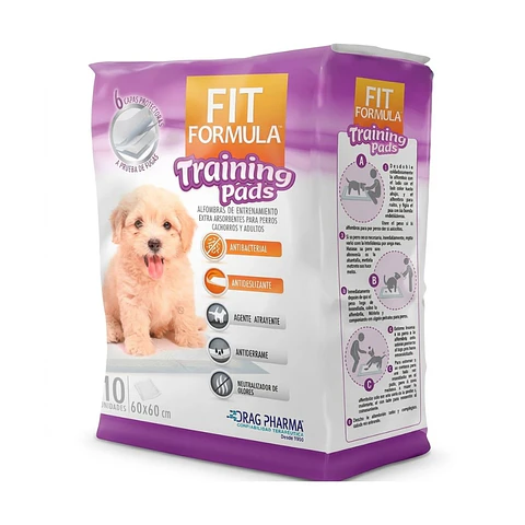 Sabanillas de Entrenamiento 10 unidades 60x60 - Fit Fórmula-