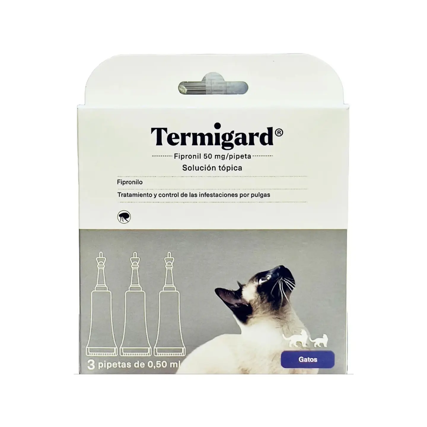 Termigard Pipeta Externa para Gatos - Fipronilo -  1