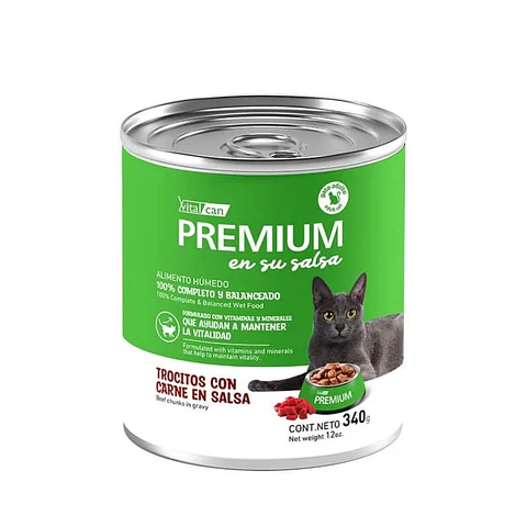 Alimento Húmedo para Gatos VitalCan Premium 340g