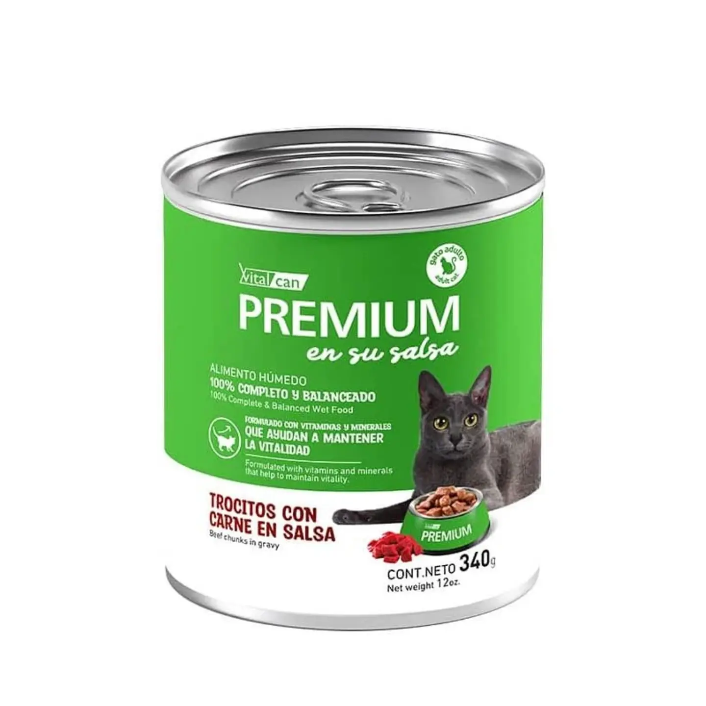 Alimento Húmedo para Gatos VitalCan Premium 340g 1