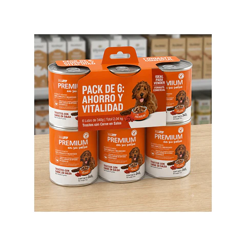 Alimento Húmedo para Perro Cachorro VitalCan Premium 340g