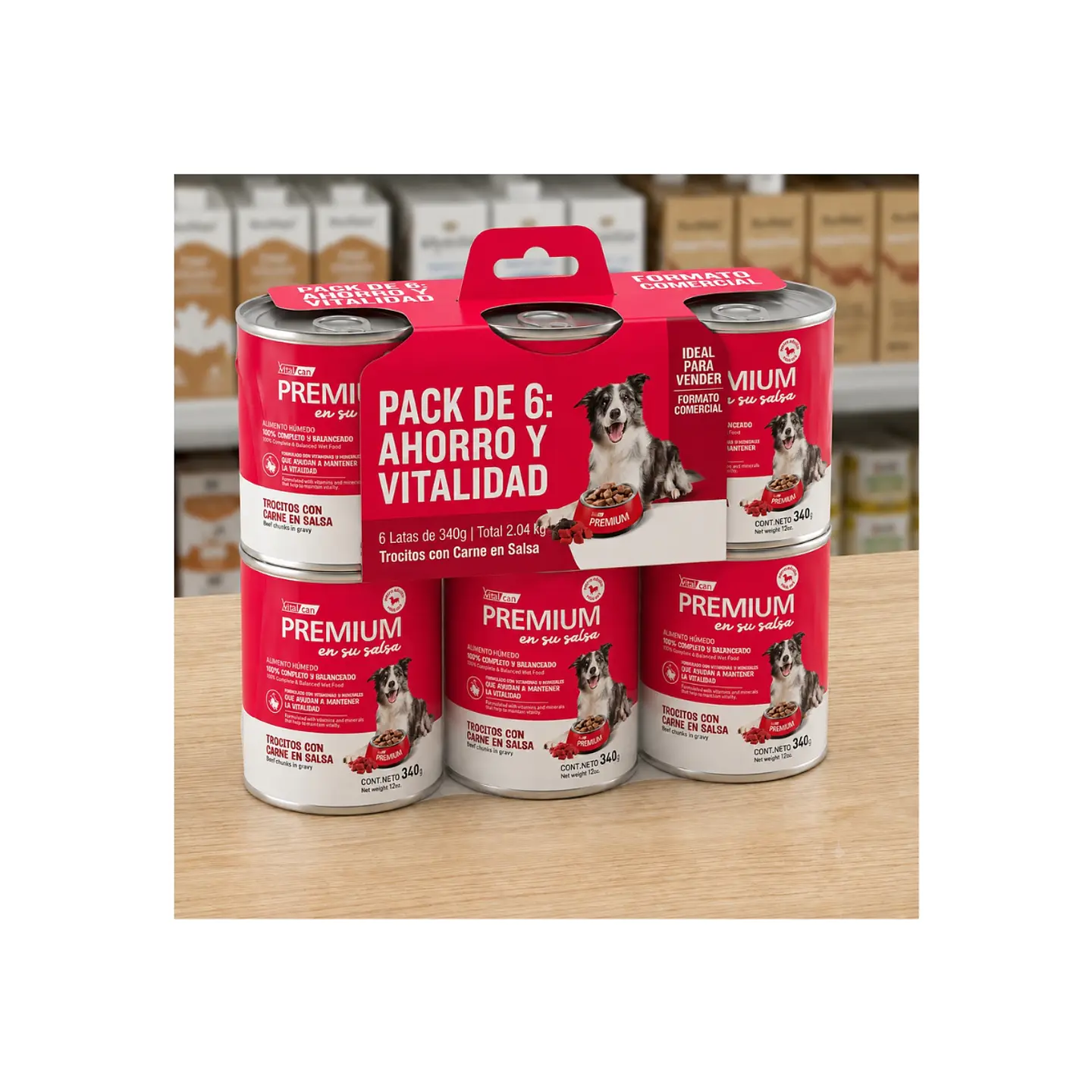 Alimento Húmedo para Perros VitalCan Premium 340g 2