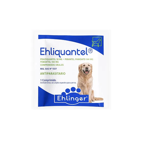Antiparasitario Ehliquantel para Perros