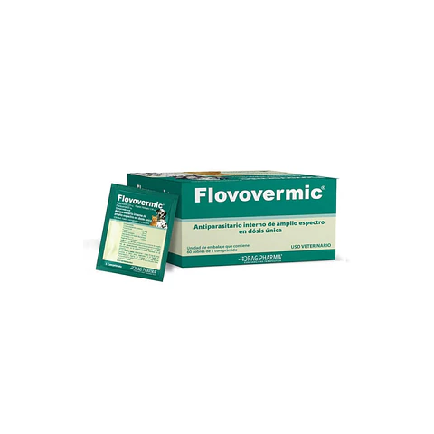 Antiparasitario Flovovermic - 1 comprimido -