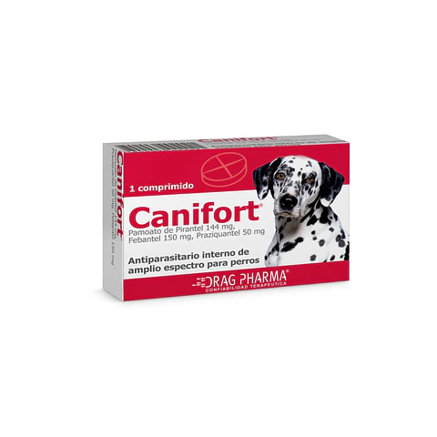 Canifort Antiparasitario - 1 Comprimido -