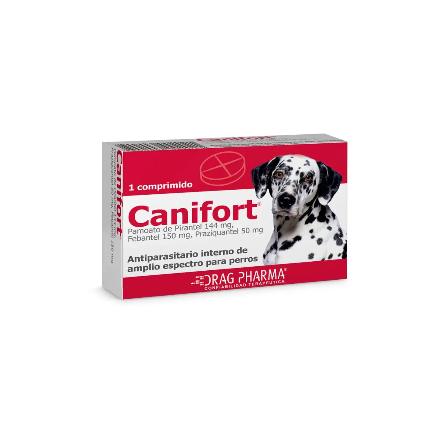 Canifort Antiparasitario - 1 Comprimido - 1