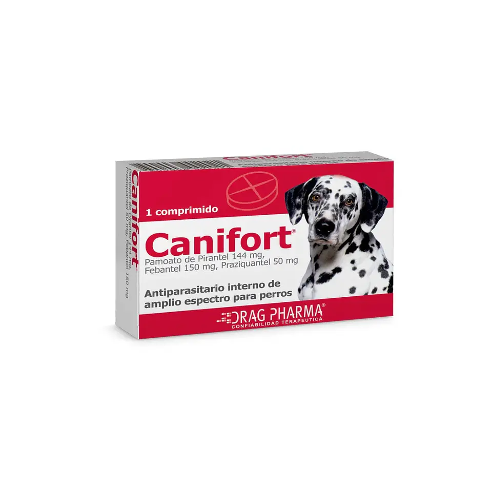 Canifort Antiparasitario - 1 Comprimido - 1