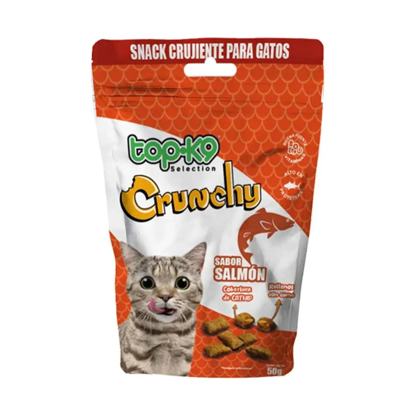 Snack Crunchy para Gatos 50g - Top K9 - 3
