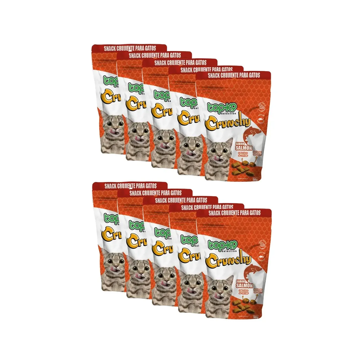 Snack Crunchy para Gatos 50g - Top K9 - 6