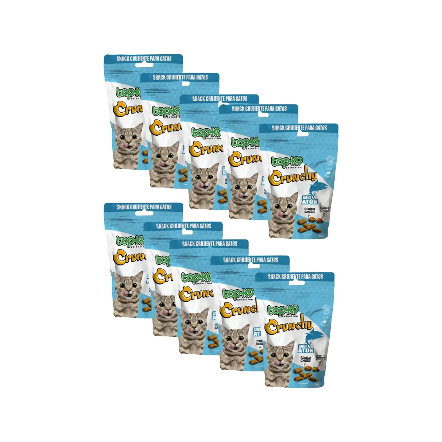 Snack Crunchy para Gatos 50g - Top K9 - 5