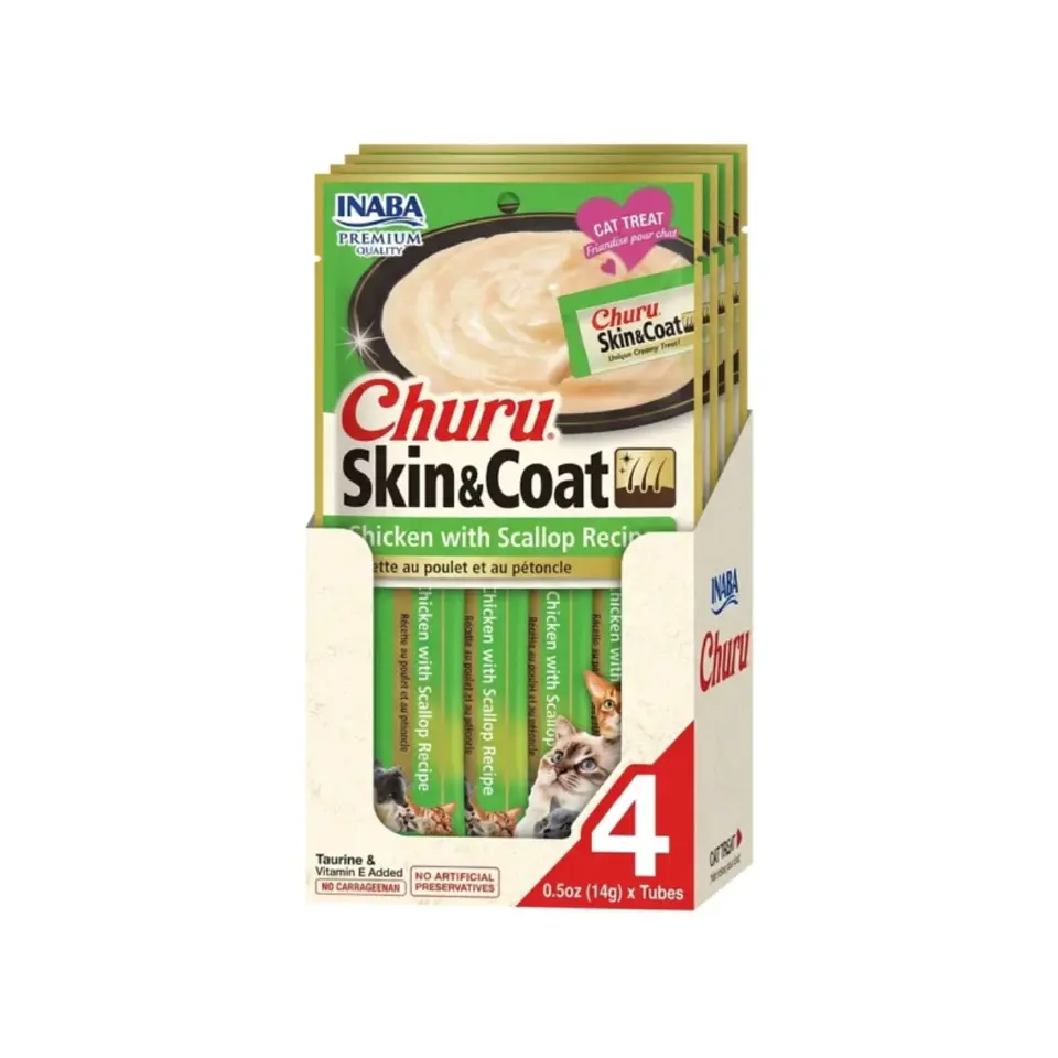 Churu Piel y Pelaje sabor Pollo 56 gr 1