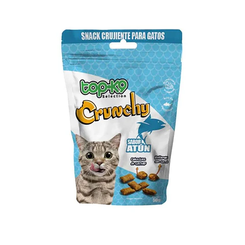 Snack Crunchy para Gatos sabor Atún 50g 