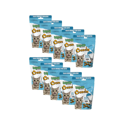 Snack Crunchy para Gatos sabor Atún 50g 