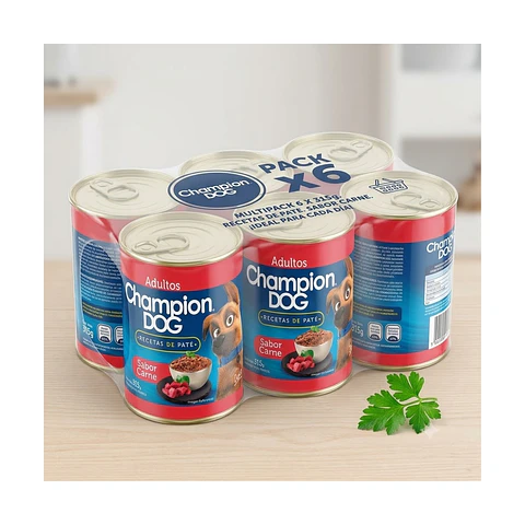 Alimento Húmedo Recetas de Paté Sabor Carne 315g - Perro Adulto-