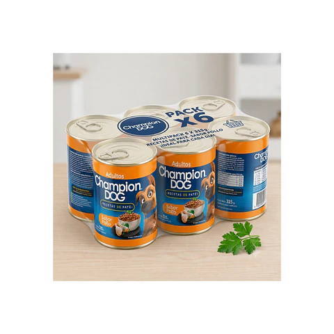 Alimento Húmedo Recetas de Paté Sabor Pollo 315g - Perro Adulto -