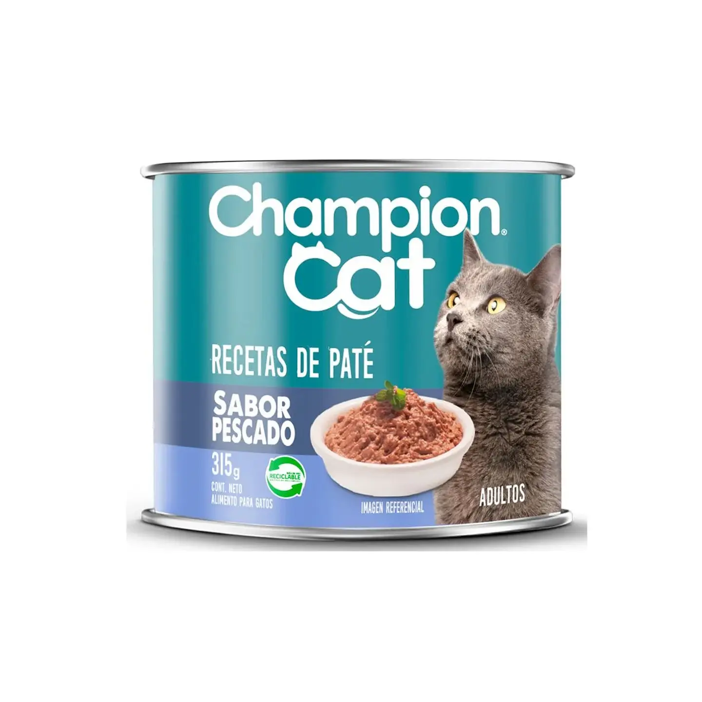 Alimento Húmedo Recetas de Paté sabor Pescado 315g - Gato Adulto - 2