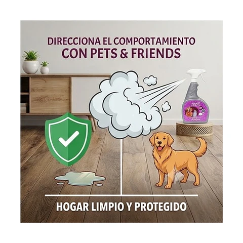 Repelente para Mascotas 1 Litro - Pets Friends-